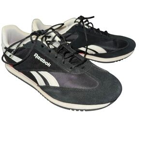 Reebok Classic Nylon Retro Sneakers | Black & White | Women’s 7.5 EU 38 NWOT